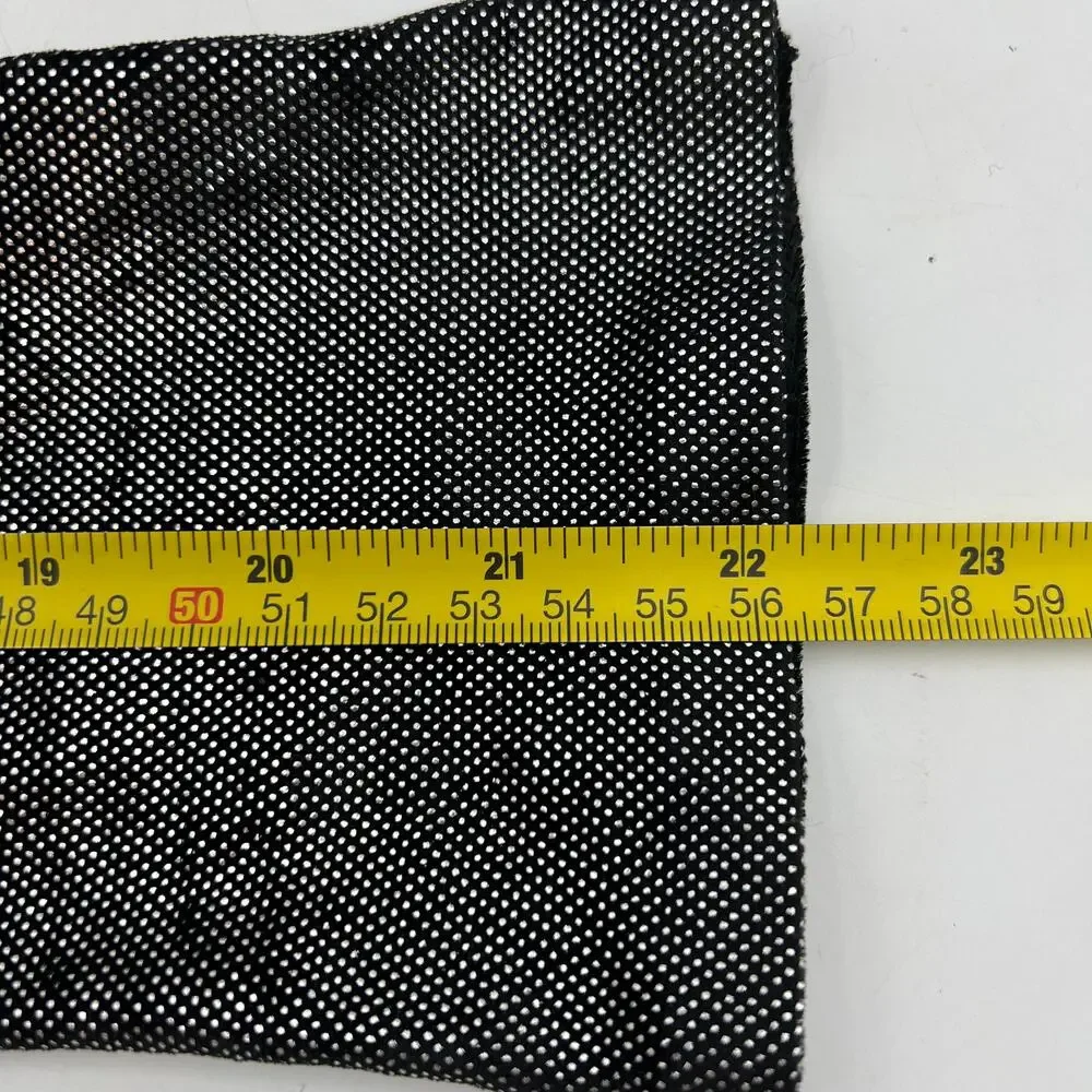 Dot Metallic Silver Stretch Gloves Long Party Cocktail Formal
